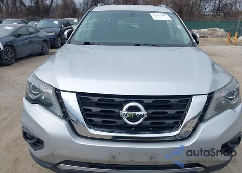 2019 Nissan Pathfinder Sv z USA, uszkodzony, nr VIN 5N1DR2MM9KC597212